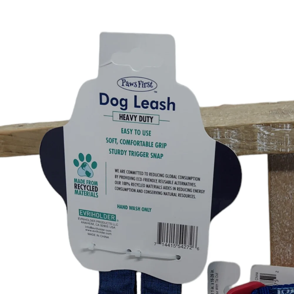 Pet Champion Dog Collar & Paws First Dog Leash Both NWT